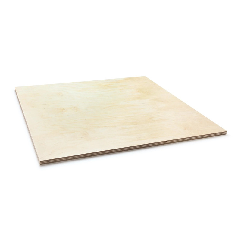 Finnish Birch Plywood - Thickness:1/2" - Width:24" - Length:24"